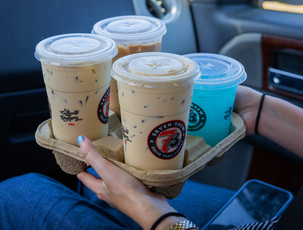 Ledger-Enquirer reporters Kelby Hutchison and Madeline Shapiro sampled some drinks at the new 7 Brew Drive Thru Coffee in Columbus on June 11, 2026. It’s near Old Town at 8133 Veterans Parkway.