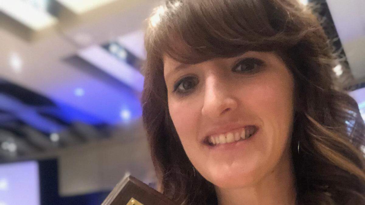 Creekside Intermediate School art teacher Florence Barnett is the 2018 Georgia Middle Level Art Educator of the Year. She received the award during the Georgia Art Education Association professional development conference Nov. 1-3 on Jekyll Island.