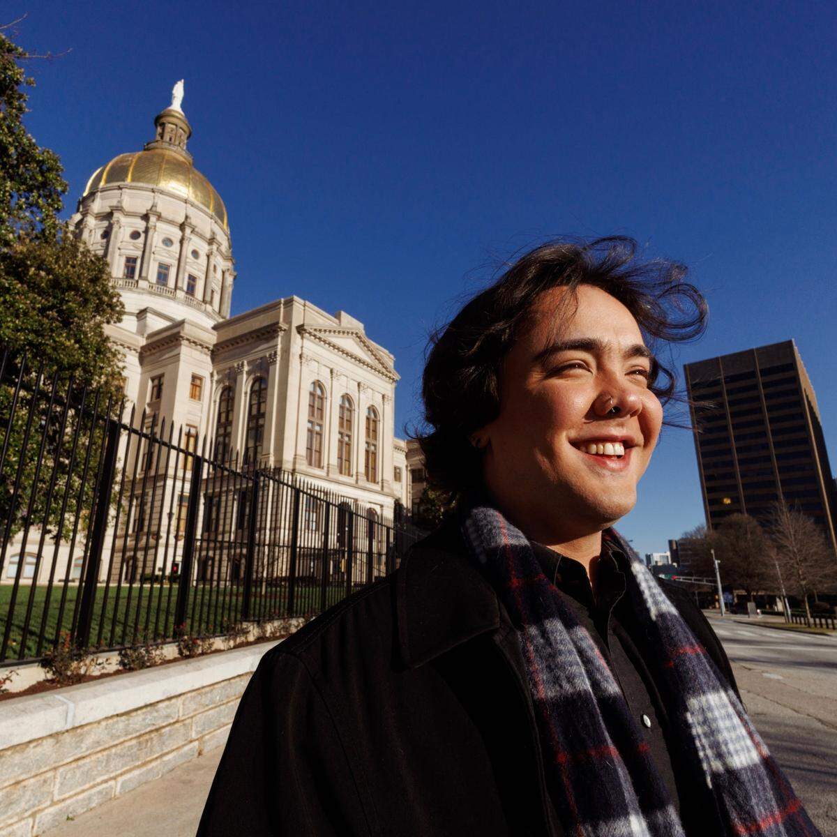 Bentley Hudgins is a 28-year-old Mercer University graduate running in Georgia House District 90. They could become Georgia’s first nonbinary state legislator.