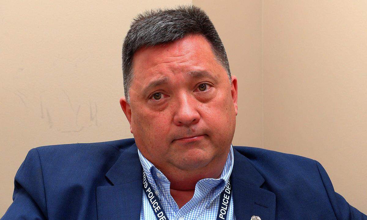 Detective Stuart Carter of the Columbus Police Department.