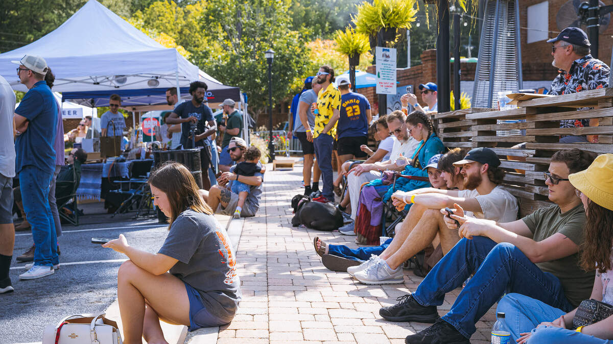 Jarfly is set to host their annual arts and music festival, Jarfest, on Nov. 1 in Columbus. This photo was taken during the 2024 Jarfest.