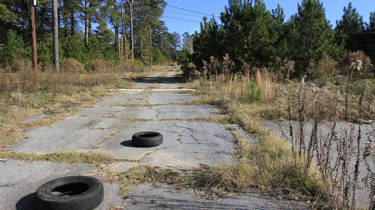 Mike Haskey mhaskey@ledger-enquirer.comThis abandoned trailer park off Farr Road near Old Cusseta Road in Columbus is part of the proposed Fort Benning Technology Park Tax Allocation District. 12/08/15
