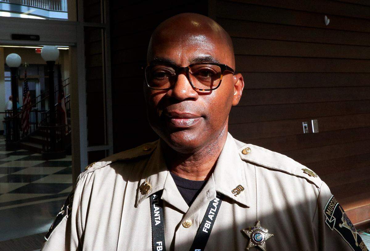 Maj. Curtis Lockette of the Muscogee County Sheriff’s Office is pictured Nov. 19, 2025.