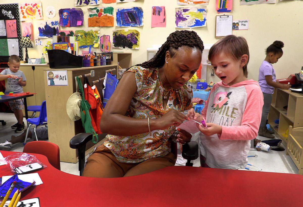 Charlotte Richards was recently named the 2023 Georgia Pre-K Teacher of the Year. Richards teaches at the Chattahoochee County Education Center in Cusseta, Georgia.