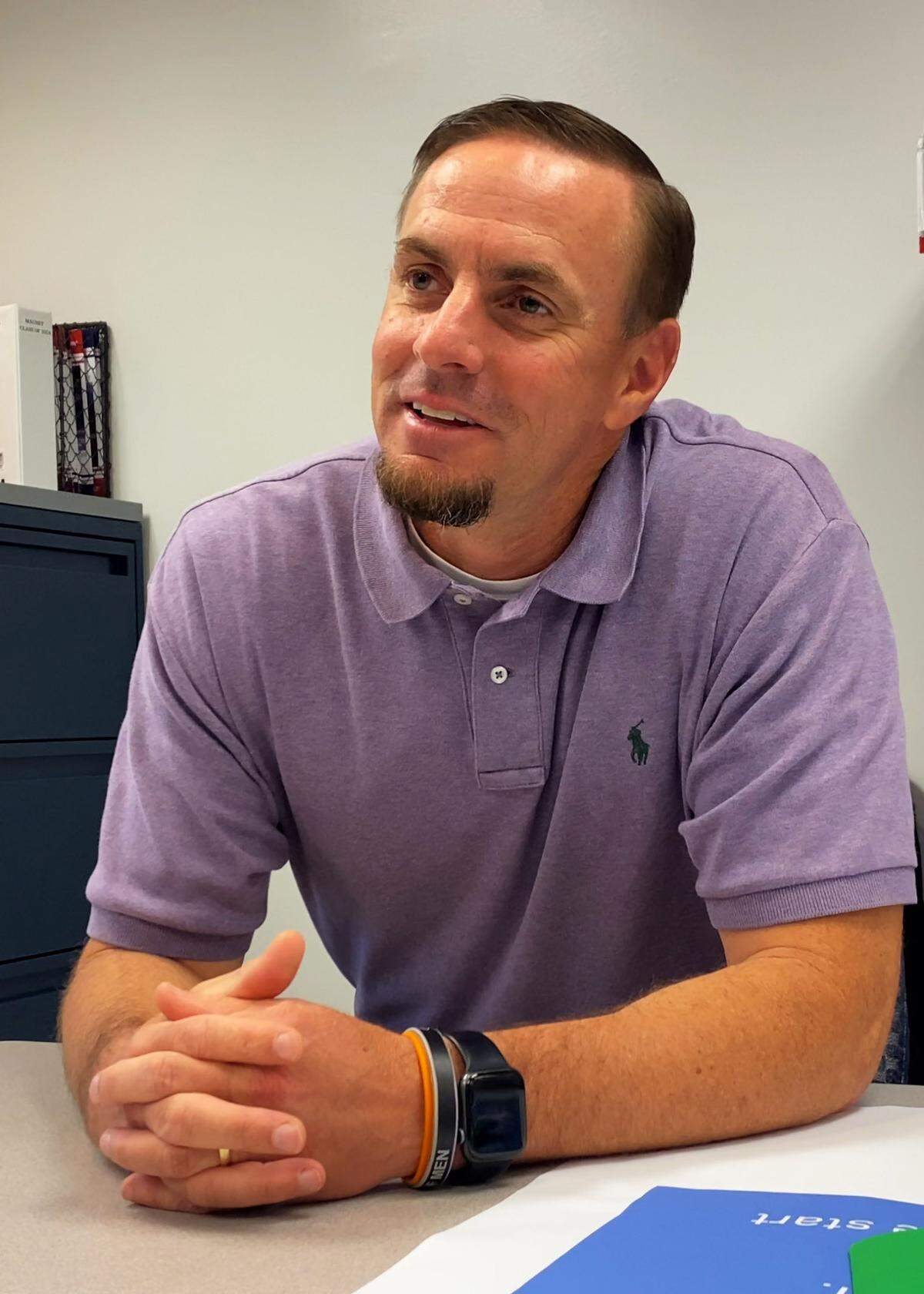Marty Richburg is the principal at Northside High School in Columbus, Georgia.