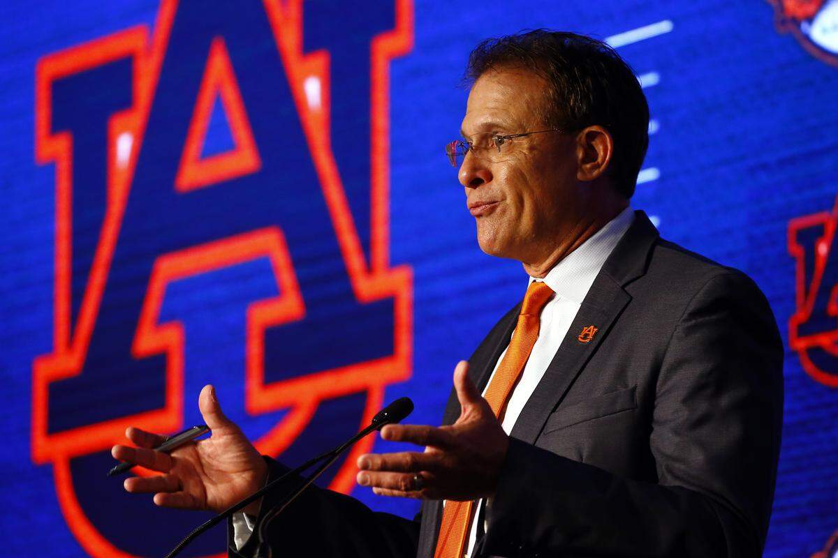 In six seasons as Auburn head coach, Gus Malzahn has led the Tigers to two SEC Championship Games but also to four seasons with five losses or more.