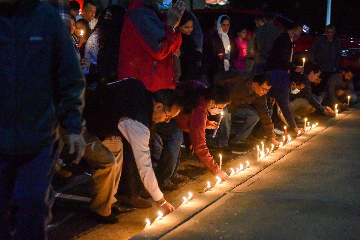 Community members gathered for a candlelight vigil Monday, Dec. 13 to remember and honor Amit Kumar Patel, the Columbus businessman shot to death Dec. 6 outside the Synovus bank branch at 4505 Buena Vista Rd. in Columbus, Georgia.