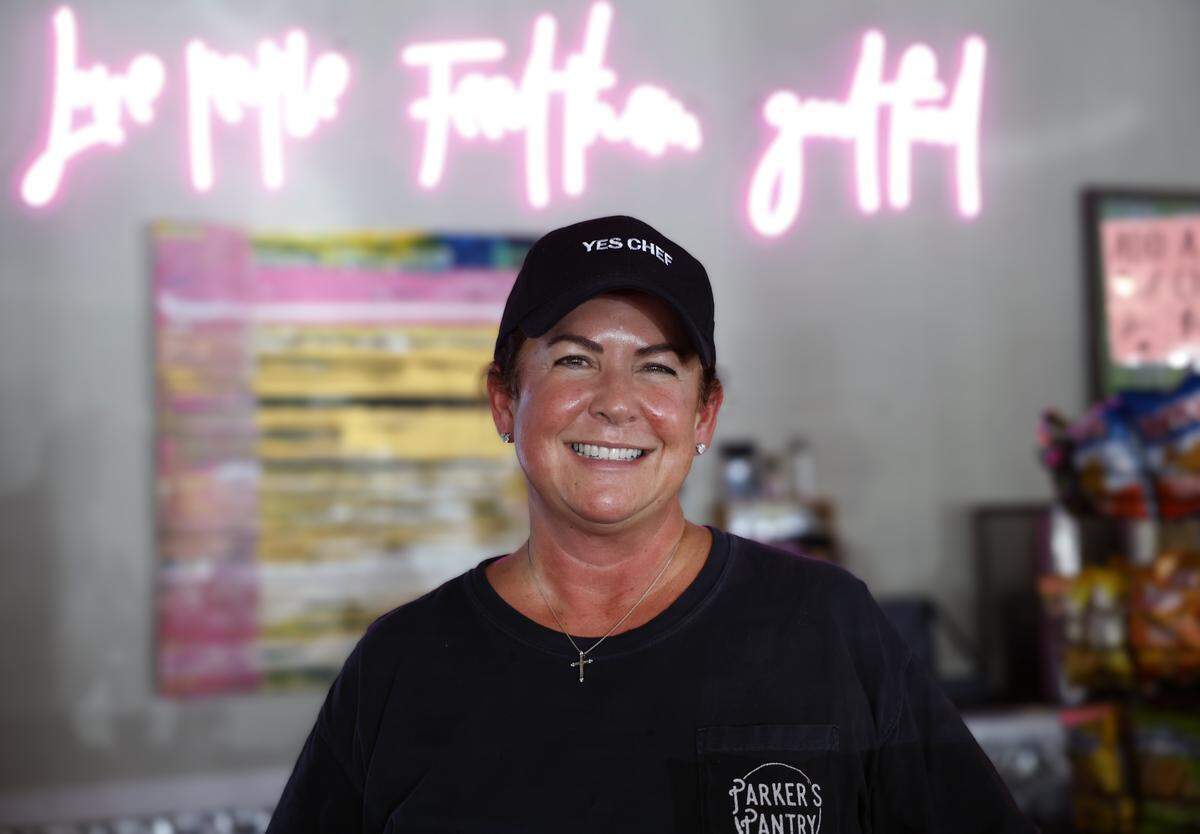 Parker Mullins, pictured Oct. 16, 2025, is the co-owner of Parker’s Pantry, 1815 Garrard St., in Columbus.