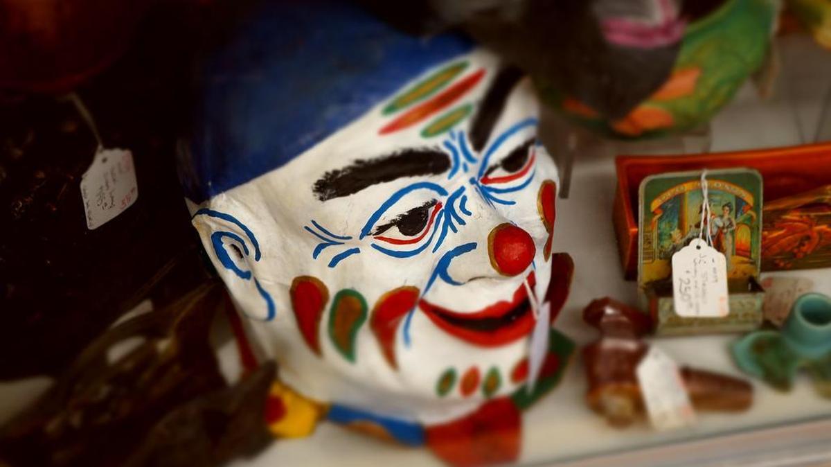 Creepy clown masks may be hot sellers this Halloween.