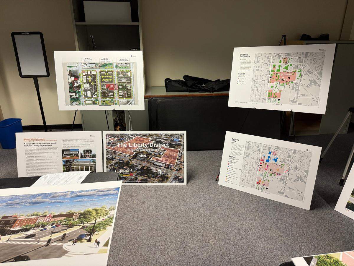 The Columbus Consolidated Government hosted public meetings Feb. 24 and Feb. 26 to discuss plans to redevelop the Liberty District.