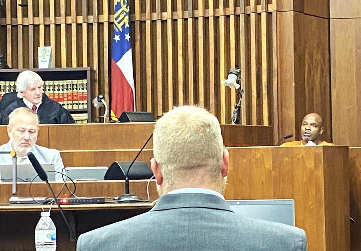 Brian Kitchens testifies that he helped Javon Green attack Lamar Johnson outside a downtown Columbus restaurant in 2018.