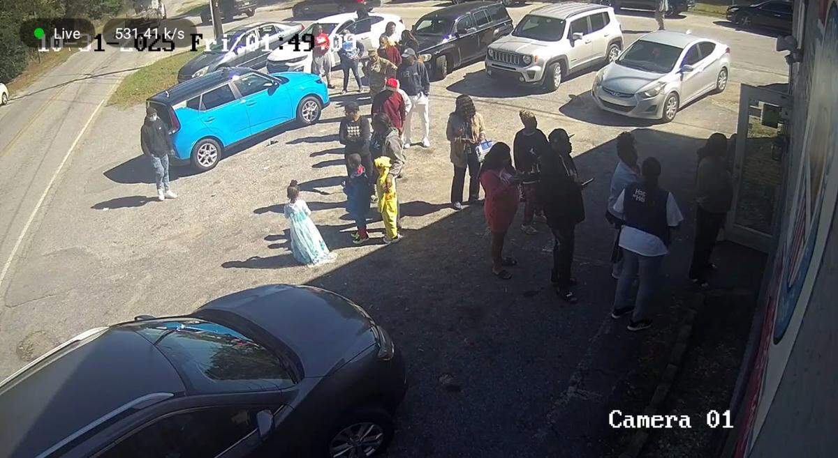 Neicy’s BBQ of Columbus, 359 23rd Ave., has reopened. While offering a $10 dinner deal, lines went out the door. Owner Gernard Hatcher shared this photo from his security camera.