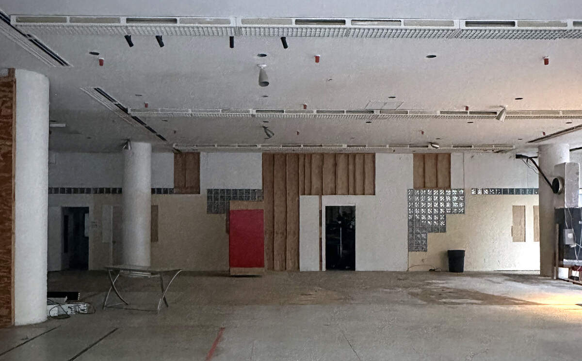 This is how the interior of the former Columbus Axe and Raymond Rowe Furniture building at 1200 Broadway in downtown Columbus looked before becoming Burning Red Boutique.