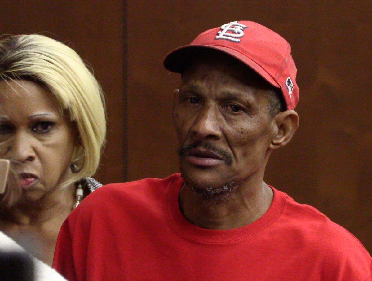 Jacqueline Crockett, left, and Edward Murray leave court Wednesday afternoon. 04/26/2023