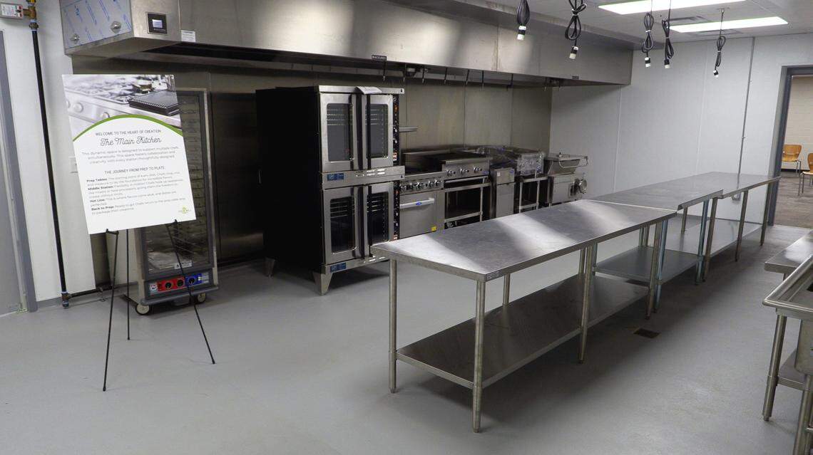 This is a portion of the main kitchen at The Food Mill Shared Kitchen, located at 3720 5th Ave. in Columbus, Georgia.