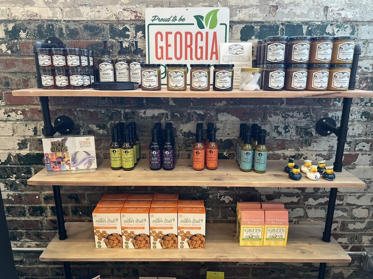 Star Spangled Tea & Coffee opened in January 2026 at Highside Market in Columbus, offering tea and coffee blends along with products from Georgia-based companies.
