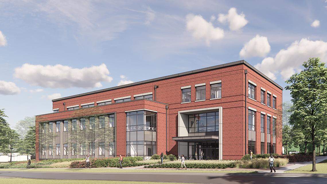 A rendering of the new School of Medicine at University of Georgia.