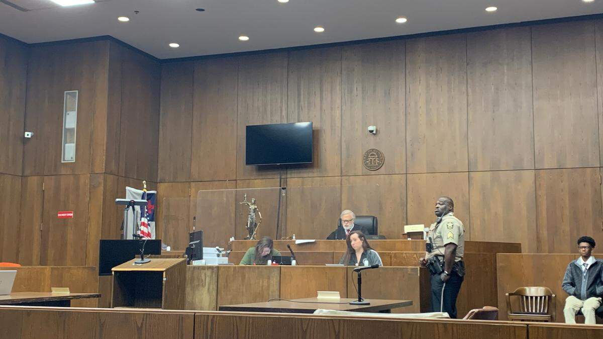 Columbus Municipal Court Judge Steven Smith presides over a hearing June 16, 2025, in Muscogee County.