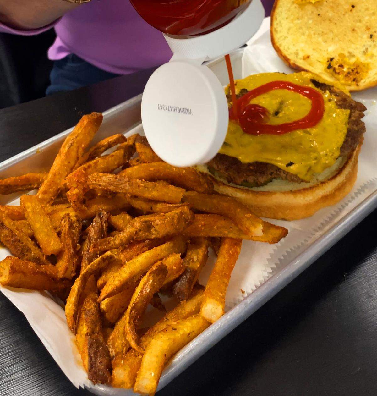 Harris County resident Rachel Crumbley, who recommended Cataula Creek restaurant, wasn’t as hungry as the Ledger-Enquirer’s foodies, so she ordered the hamburger and fries from the children’s menu May 7, 2026.