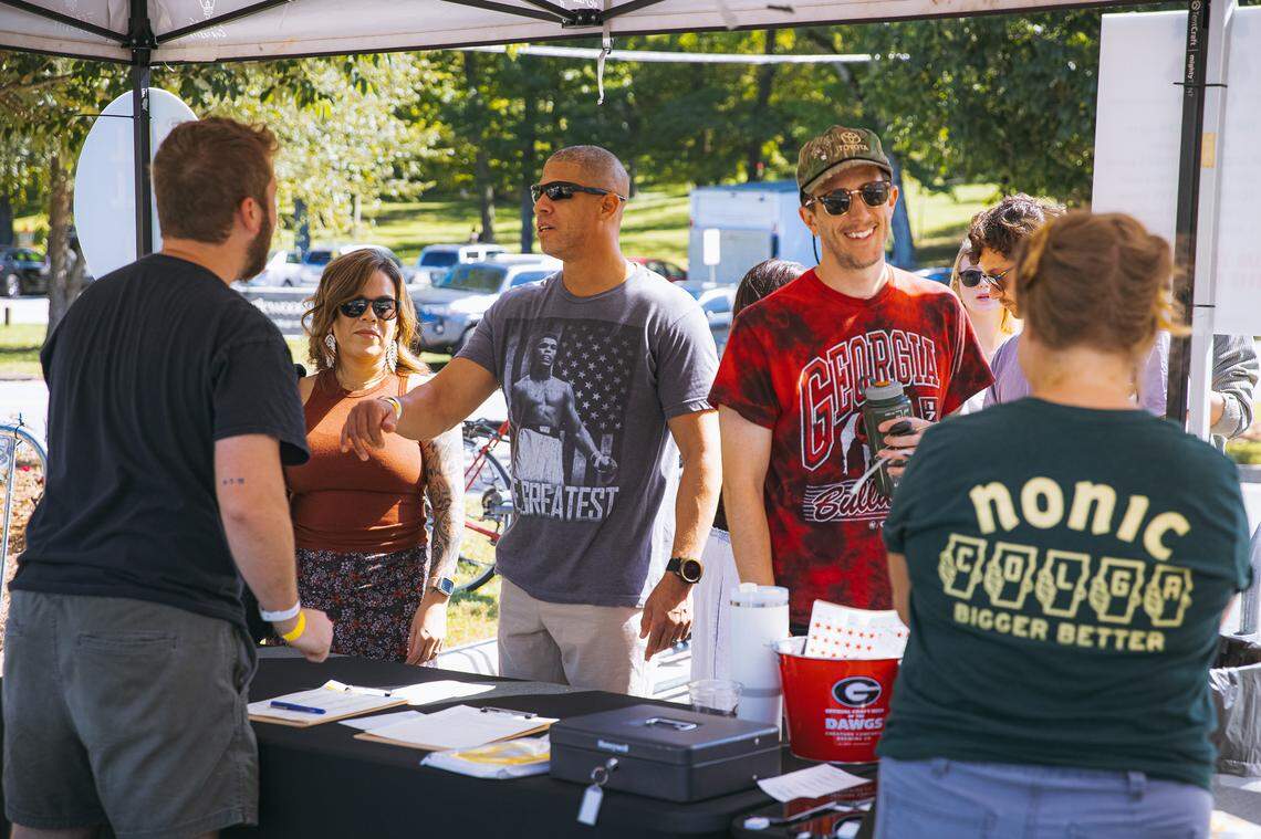 Jarfly is set to host their annual arts and music festival, Jarfest, on Nov. 1 in Columbus. This photo was taken during the 2024 Jarfest.