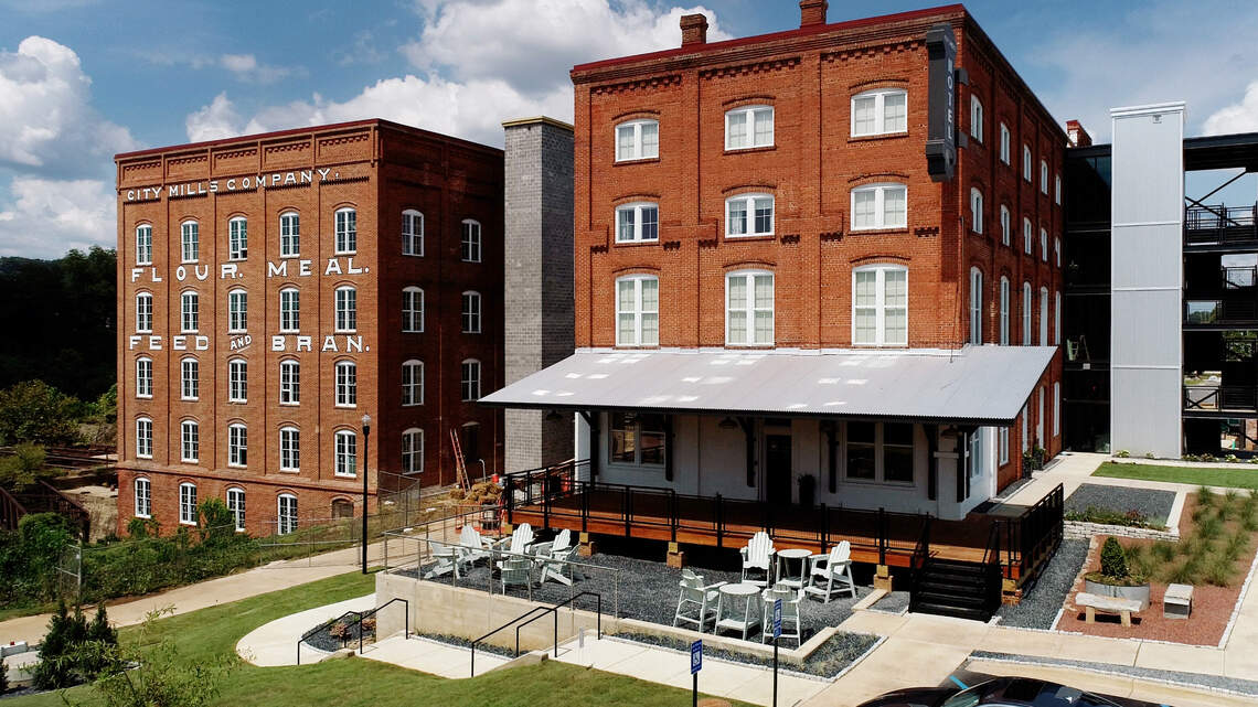 Former Columbus mill building is now a boutique hotel. Take a look inside.