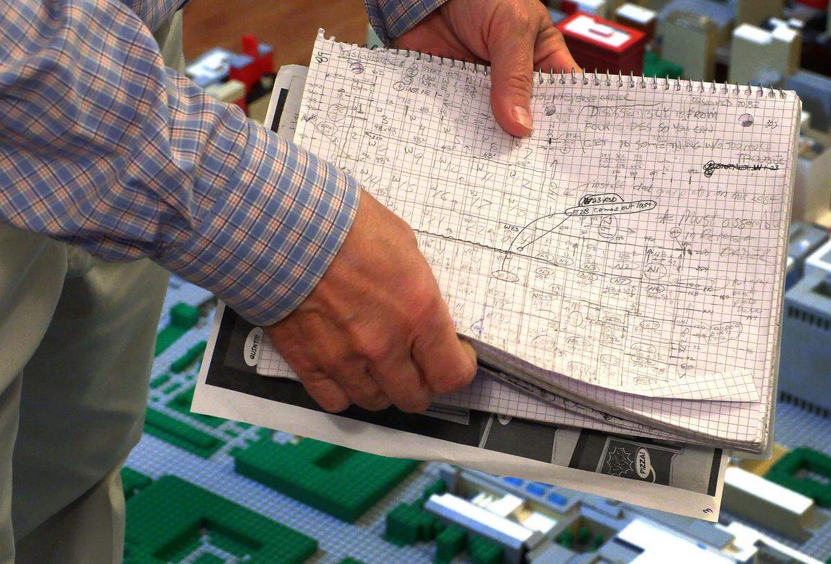 Kirk Ticknor, 61, the director of public works at Fort Moore, has built a 13-by-10-foot scale model of downtown Chicago — comprising approximately 500,000 LEGO bricks. It will make its public debut this weekend at the inaugural LEGO Brick Convention in the Columbus Convention & Trade Center. 10/18/2023