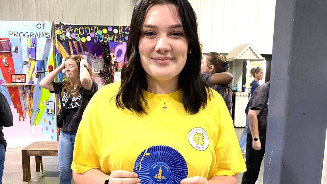 Harris County student didn’t let cancer ‘take everything away.’ Now she’s a state titleholder