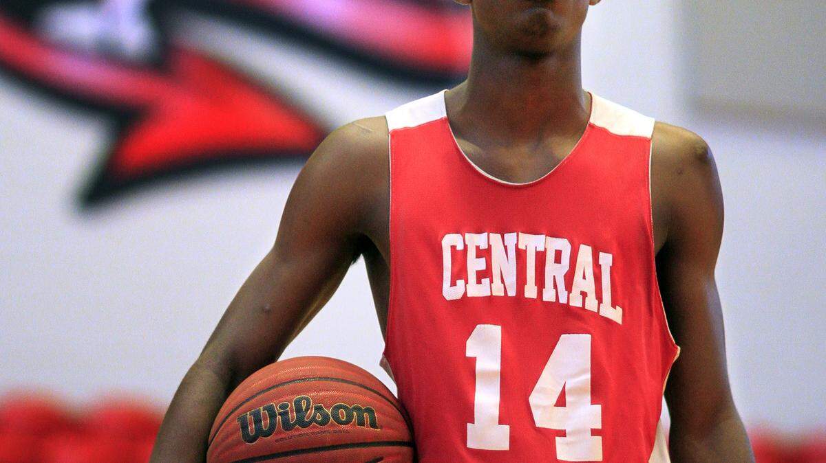 Mike Haskey/mhaskey@ledger-enquirer.comDemarcus Lampley of Central High School is a not-so-secret weapon for coach Bobby Wright after a 23-point performance in the Central Regional final that earned him MVP honors.