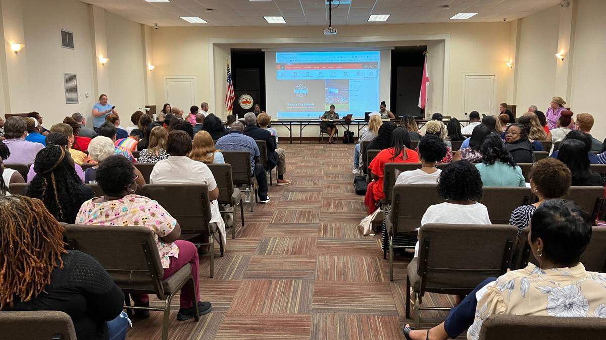 It was standing-room only at the Phenix City Board of Education ‘s called meeting July 1, 2024, as residents attended to find out whether the board would fire the superintendent.