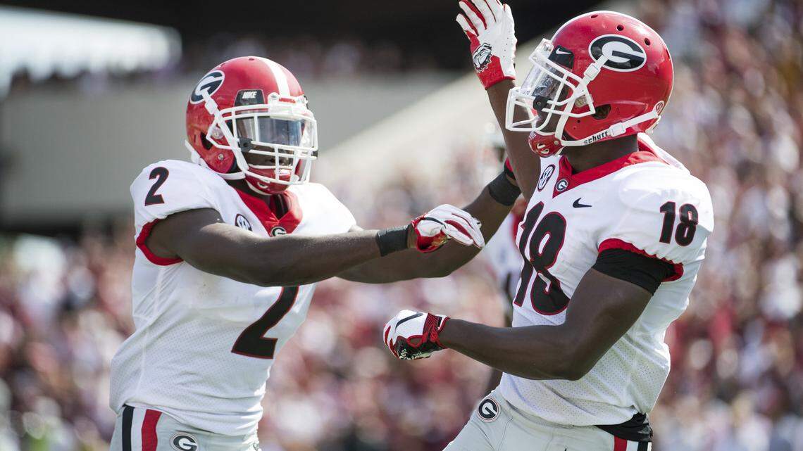 Who is he? Football fans all over discovered this Georgia player pretty quickly