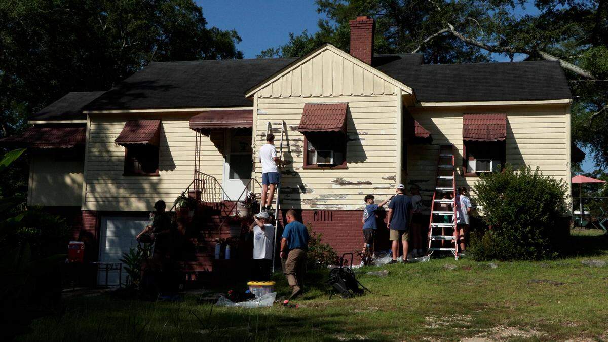 Students from churches across Georgia were in Columbus from July 9-13 for River of Life, a five-day mission project where they did home improvement projects for residents in the midtown Columbus area.