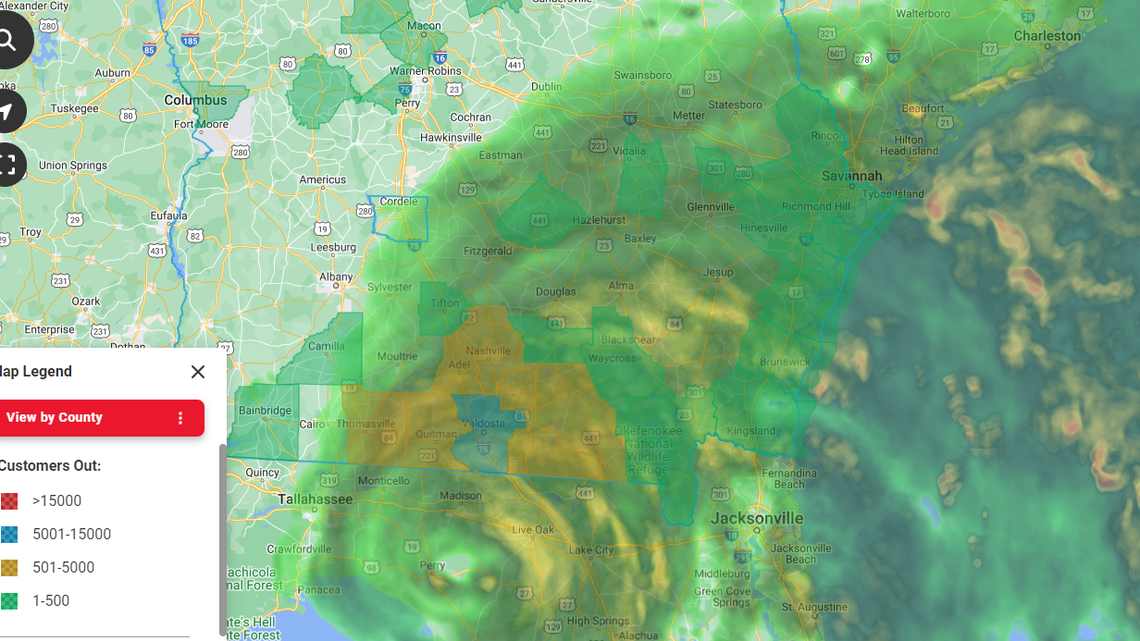 Live updates: Macon can expect heavy rain from Tropical Storm Debby. Check here for impact