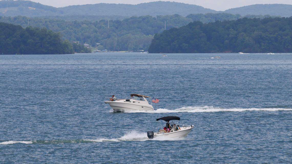 Three earthquakes were recorded just to the south of Lake Lanier over three days this week. Geophysics experts say that there is evidence tying quakes to manmade reservoirs like Lake Lanier. (Photo Courtesy of Miguel Martinez / Atlanta Journal-Constitution)
