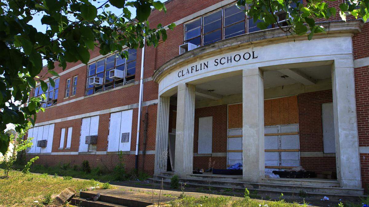 Mike Haskey mhaskey@ledger-enquirer.com 
 The Claflin School is shown in this April 9, 2014, photo.