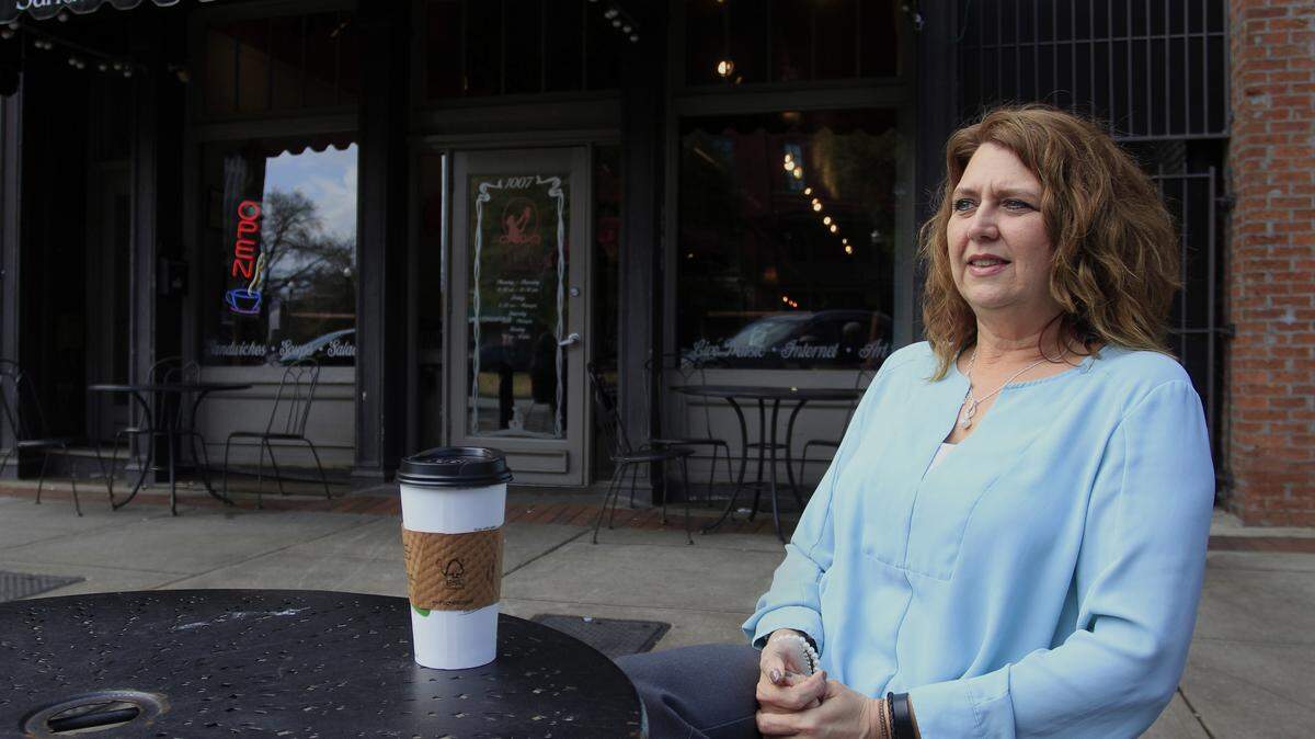 Photos by Mike Haskey/mhaskey@ledger-enquirer.comShannon Zimmermann has started a new business, Columbus Eats Food Tours, that offers tours of local restaurants in downtown Columbus.