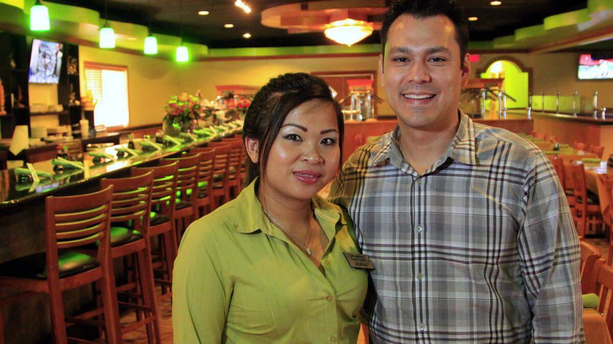 Mike Haskey/mhaskey@ledger-enquirer.comRodrigo and Jennie Sardinas own Lemongrass Thai & Sushi, 2435 Wynnton Road in Columbus.