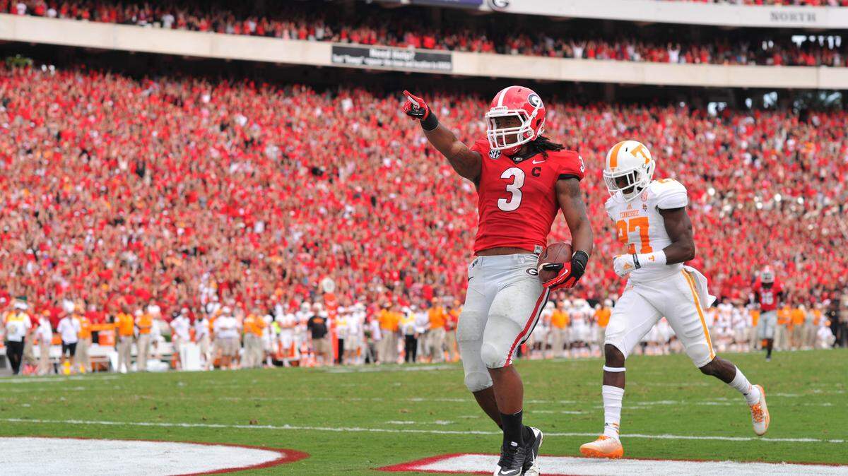 Running back Todd Gurley
(Photo by Perry McIntyre Jr.)