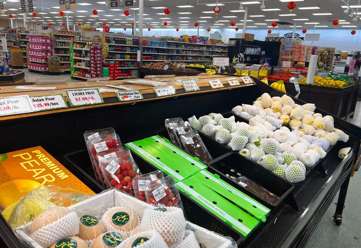 Asian Supermarket, at 5750 Milgen Rd. in Columbus, offers a wide variety of fresh produce. 06/07/2024