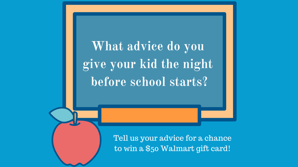 Give us your back-to-school advice, and you could win a $50 gift card