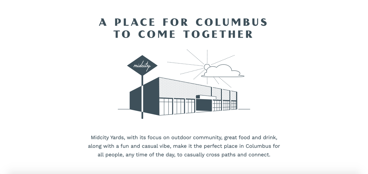 Construction at Midcity Yards is underway. Developers say once the infrastructure work is complete, they’ll move onto decor in January 2022.