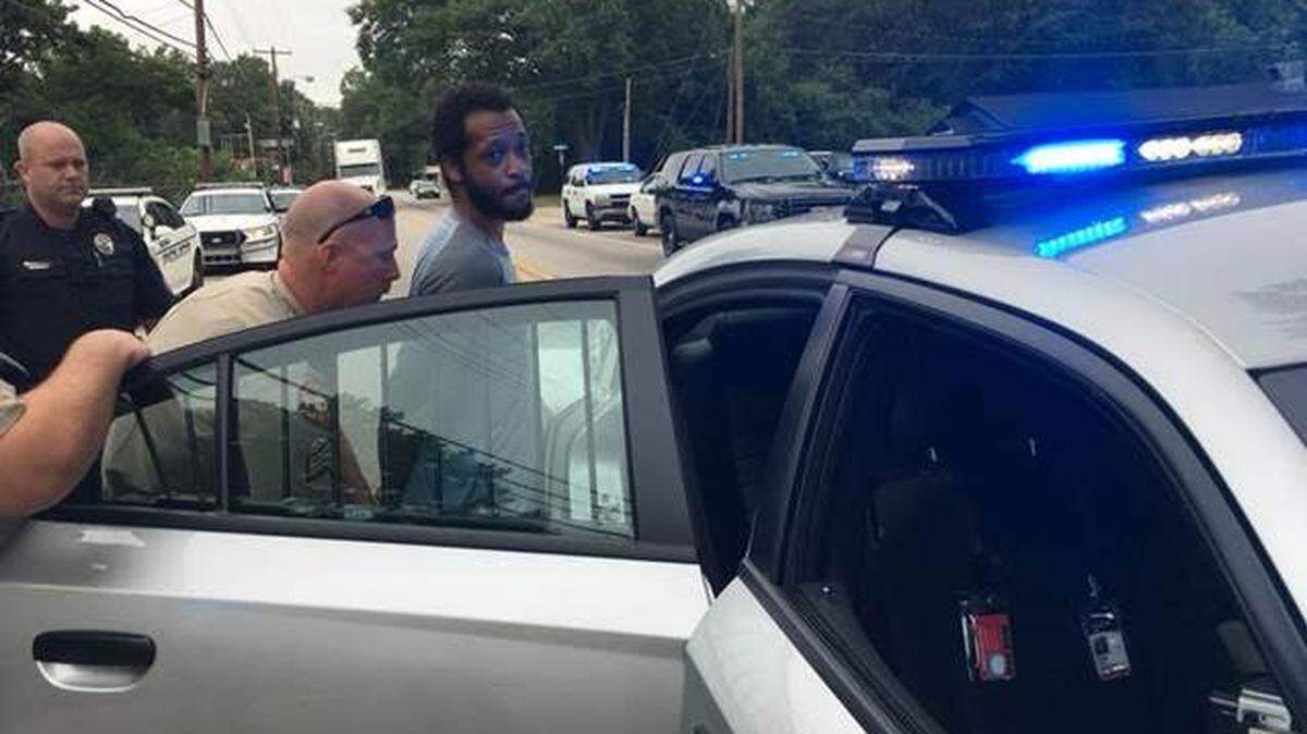 Eric Bell, one of two escapees from the Troup County Jail, was captured on Hamilton Road in LaGrange Friday morning. The search continues for Thomas Cuddington. \