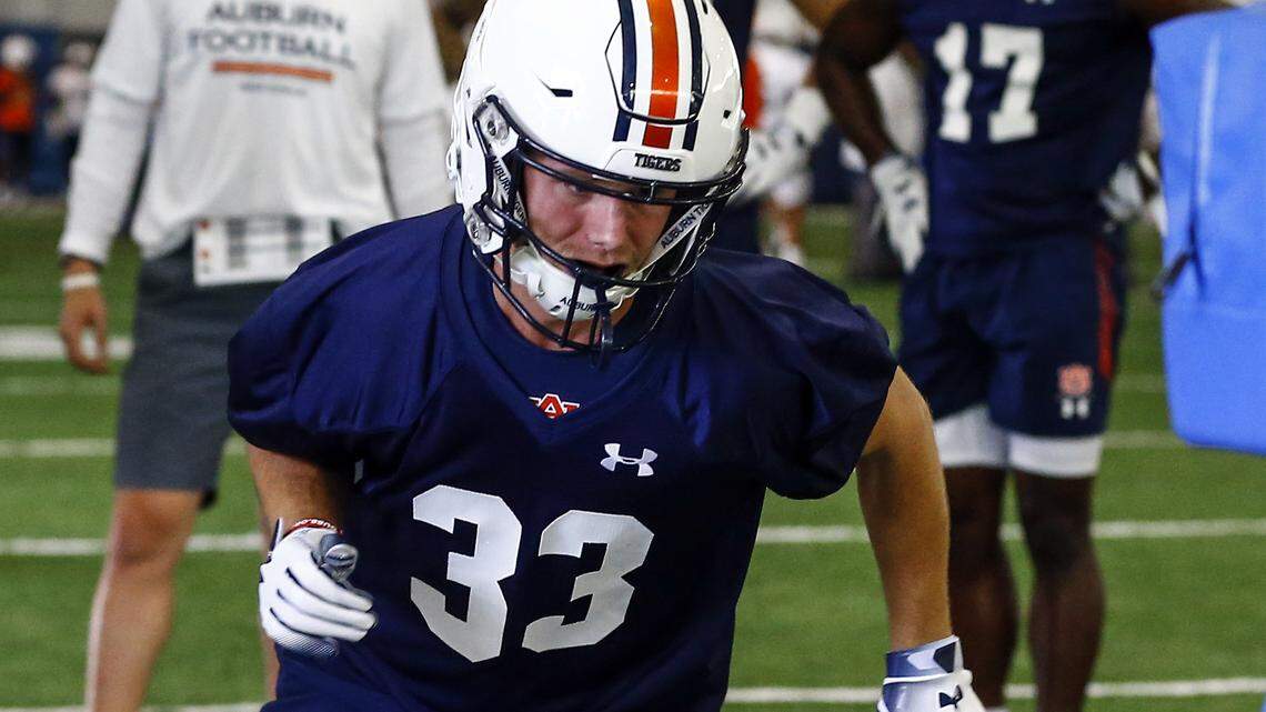 He had two knee surgeries, missed most of last season. It’s not stopping Auburn’s Will Hastings