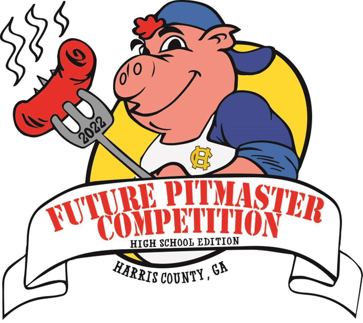 This logo was created, with the help of Harris County High School Graphics Teacher Kennis Thomas, by student and competitor Isabella Rachel, an HCHS Work-Based Learning graphics design intern.