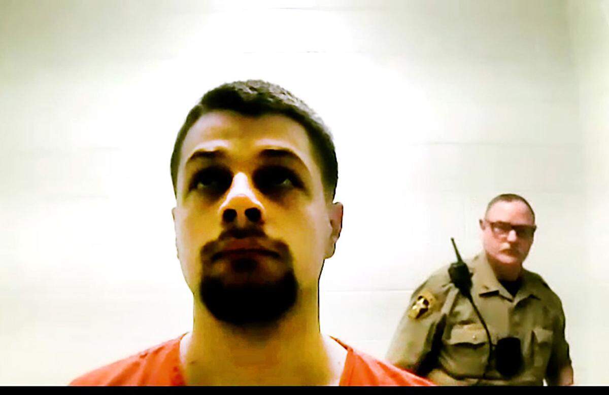 The Columbus man who calmly walked into a backyard kennel, caught and trapped his wife’s 9-year-old Dachshund and mercilessly stomped the pet has pleaded guilty to aggravated animal cruelty. Charles Van Pelt, 27, center, faced a maximum five years in prison for the felony offense that left the dog named Penny so critically injured she was euthanized the next day. In a negotiated plea Tuesday, he was sentenced to five years in prison with three to serve and the rest on probation. 08/23/2022