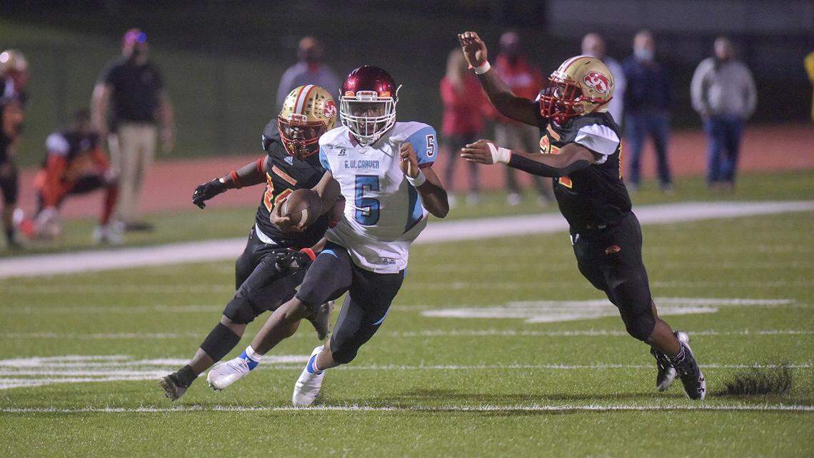 High school football scores, top story lines: Late drama at Carver-Hardaway
