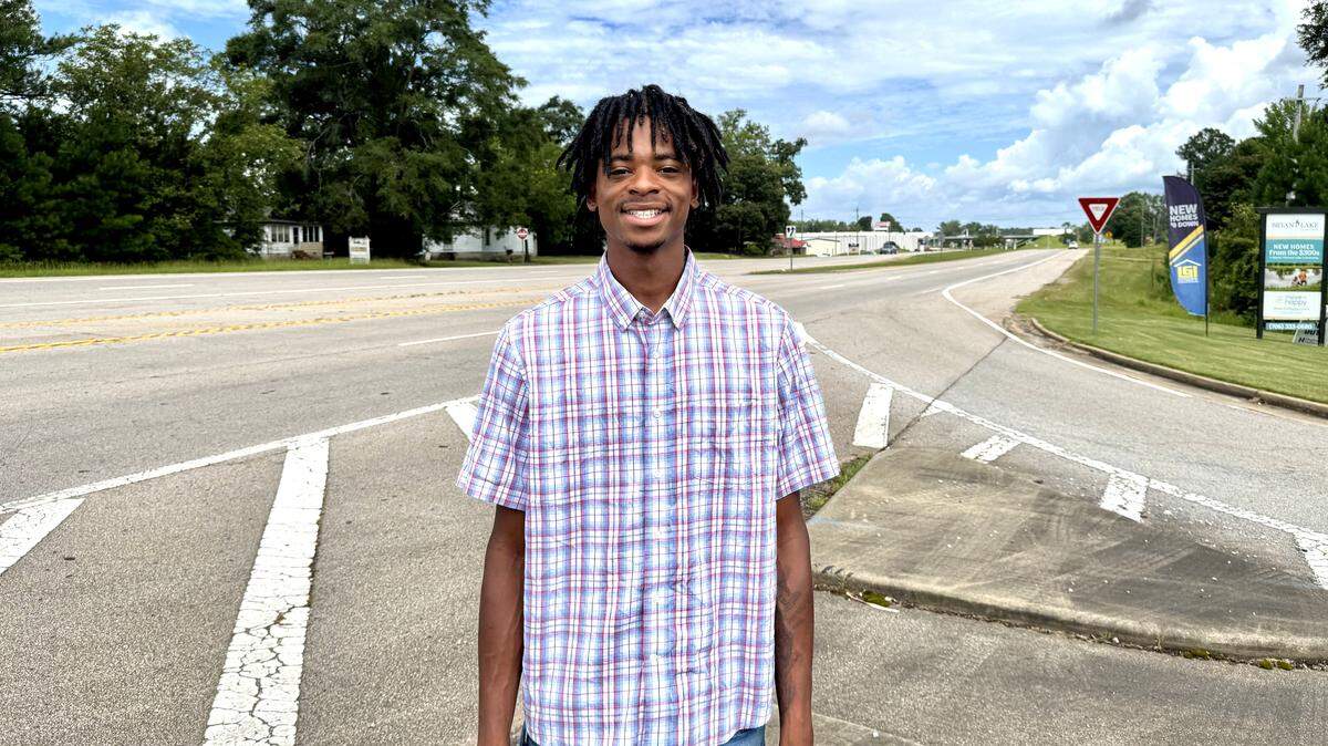 Zion Reed, a 22-year-old LaGrange resident, is being celebrated as a hero by Piedmont Columbus Regional for helping save a woman’s life by stopping her car after she had a seizure while driving.