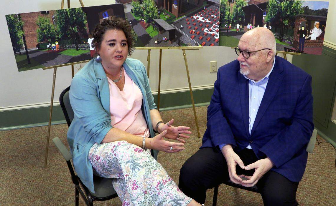 Danielle Varner, CEO and executive producer at the Springer Opera House, and Paul Pierce, who recently retired from the Springer talks about the “Forever Springer” campaign.