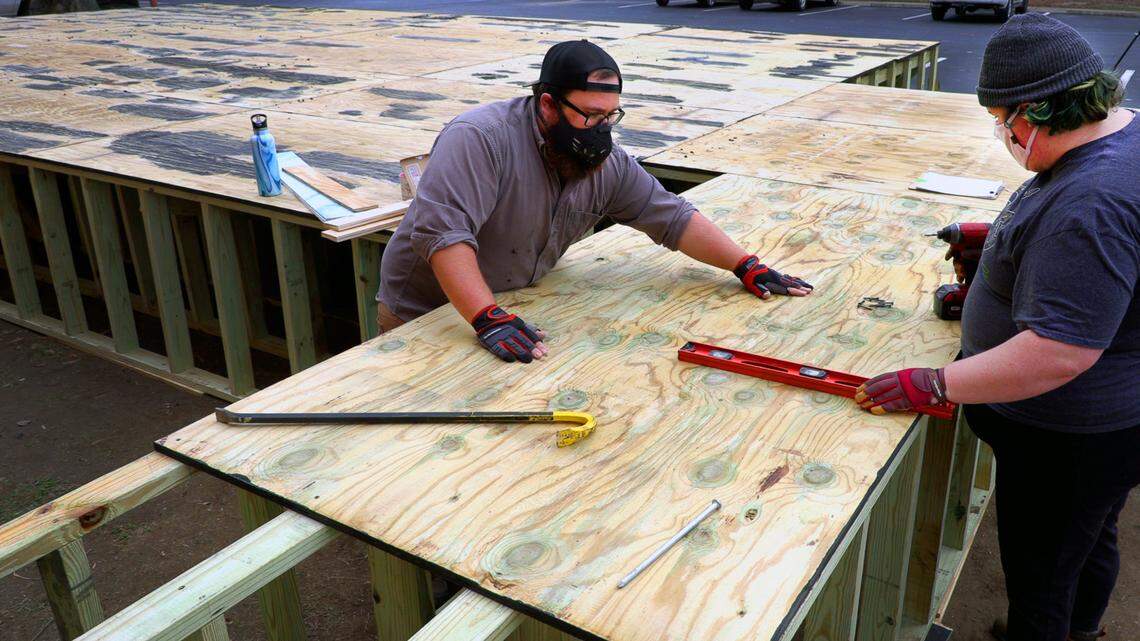 How does the Springer ‘keep making art’ during COVID? The solution is outdoors