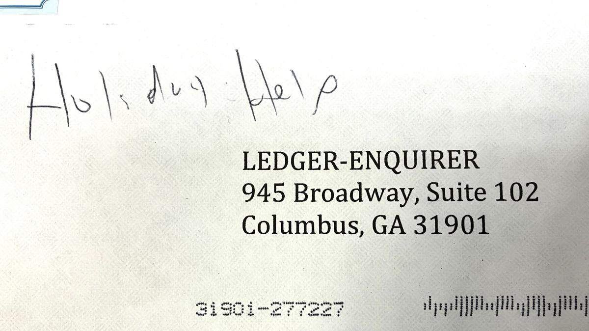 The Ledger-Enquirer’s annual Holiday Help letter program has returned for another year.