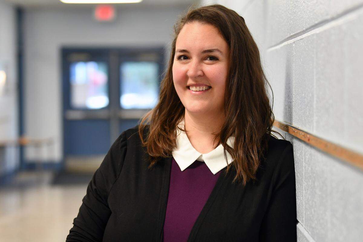 Gena Davis of Dimon Elementary School.